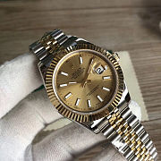 Bagsaaa Rolex Datejust 41MM Gold Bezel Watch - 4