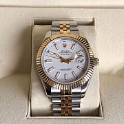 Bagsaaa Rolex Datejust White Dial Oyster Watch - 1