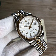 Bagsaaa Rolex Datejust White Dial Oyster Watch - 3
