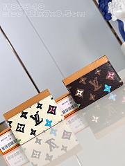 Bagsaaa Louis Vuitton Card Holder Monogram Craggy coated canvas - 11 x 7 x 0.5 cm - 1