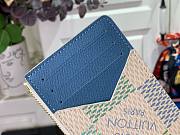 	 Bagsaaa Louis Vuitton Romy Card Holder Green - 12 x 8 x 0.8 cm - 3
