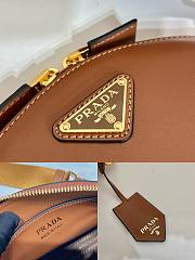 Bagsaaa Prada Leather mini shoulder bag Caramel - 18x15x8cm - 3