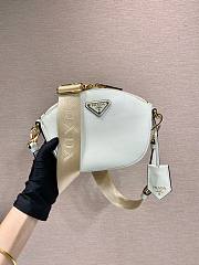 	 Bagsaaa Prada Leather mini shoulder bag White - 18x15x8cm - 6