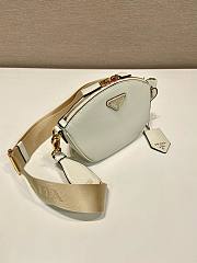 	 Bagsaaa Prada Leather mini shoulder bag White - 18x15x8cm - 5