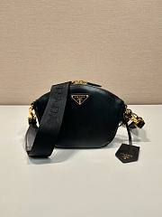	 Bagsaaa Prada Leather mini shoulder bag Black - 18x15x8cm - 1