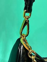 	 Bagsaaa Prada RE-Edition 2005 Smooth Leather Shoulder Bag In Black - 23x17x605cm - 4