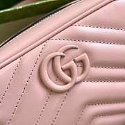 Bagsaaa Gucci Marmont GG Shoulder Bag In Pink - 18x12x6cm - 2