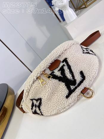 Bagsaaa Louis Vuitton Bumbag SKI Cream/Brown - 37x14x13cm