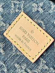 Bagsaaa Louis Vuitton M46856 Croissant MM Denim Blue - 25 x 15 x 5 cm - 5