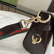 Bagsaaa Gucci Luce Small Shoulder Bag 786015 Beige & Ebony Size 27.5x12.5x6.5 cm - 5