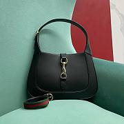 Bagsaaa Gucci Jackie Small Shoulder Bag Black 782849 Size 27.5x19x4cm - 1