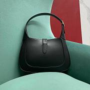 Bagsaaa Gucci Jackie Small Shoulder Bag Black 782849 Size 27.5x19x4cm - 4