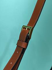Bagsaaa Prada Large Shoulder Bag Brown Leather - 40x30x9 cm - 4