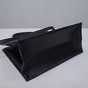 Bagsaaa Medium Dior Book Tote Black Cannage Tweed - 36.5 x 28 x 17.5 cm - 2