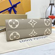 Bagsaaa Louis Vuitton Onthego East West Taupe - 25 x 13 x 10 cm - 4