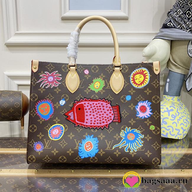 Bagsaaa LV x YK OnTheGo MM M46429 - 35x27x14 cm - 1