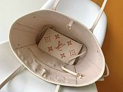 Bagsaaa Louis Vuitton M21579 Neverfull MM Crème Beige / Rose Trianon Pink - 31 x 28 x 14 cm - 5