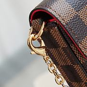 Bagsaaa Louis Vuitton N40492 Félicie Pochette Damier Ebene - 21 x 12 x 3 cm - 2