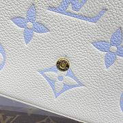 Bagsaaa Louis Vuitton M83025 Félicie Pochette Latte/Candy Blue - 21x12x 3 cm - 4
