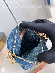 Bagsaaa Louis Vuitton M82948 Fairfax Pochette Denim Blue - 14 x 18 x 25 cm - 3