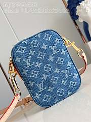 Bagsaaa Louis Vuitton M82948 Fairfax Pochette Denim Blue - 14 x 18 x 25 cm - 5