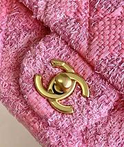 Bagsaaa Chanel Mini Flap Bag AS4385 Pink Tweed - 12.5 × 17 × 5 cm - 5