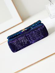 Bagsaaa Chanel Small Flap Bag Gradient Sequins Multicolour AS4561 - 14 × 21 × 8 cm - 2