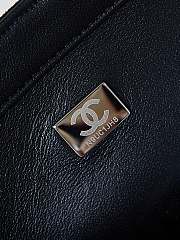 Bagsaaa Chanel Evening Bag Silver-Tone Metal Black & Silver AS4297 - 13 × 21 × 8 cm - 3