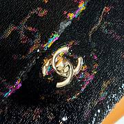 Bagsaaa Chanel Evening Bag AS4297 Black & Multicolor - 13 × 21 × 8 cm - 2