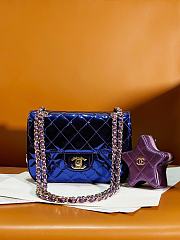 Bagsaaa Chanel Mini Flap Bag & Star Coin Purse AS4646 Purple - 12.5 × 19 × 5 cm - 1
