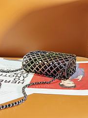 Bagsaaa Chanel Mini Evening Bag AS4588 NT519 Black & Multicolor - 7.4 × 12 × 5.3 cm - 5