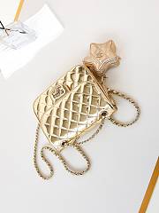 Bagsaaa Chanel Mini Flap Bag & Star Coin Purse AS4647 Light Gold - 15 × 20 × 6.5 cm - 2