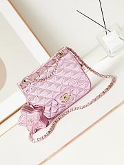 Bagsaaa Chanel Mini Flap Bag & Star Coin Purse AS4647 Light Purple - 15 × 20 × 6.5 cm - 1
