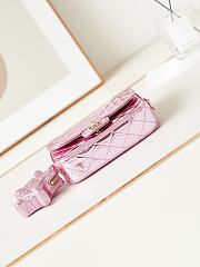 Bagsaaa Chanel Mini Flap Bag & Star Coin Purse AS4647 Light Purple - 15 × 20 × 6.5 cm - 2