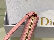 Bagsaaa Dior Saddle Rodeo Pouch Pink Goatskin - 20 x 15 x 4 cm - 4