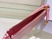 Bagsaaa Dior Saddle Rodeo Pouch Pink Goatskin - 20 x 15 x 4 cm - 3