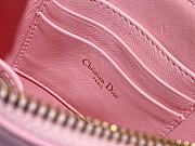 Bagsaaa Dior Saddle Rodeo Pouch Pink Goatskin - 20 x 15 x 4 cm - 2