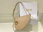 Bagsaaa Dior Saddle Rodeo Pouch Beige Goatskin - 20 x 15 x 4 cm - 1