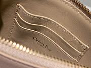 Bagsaaa Dior Saddle Rodeo Pouch Beige Goatskin - 20 x 15 x 4 cm - 2