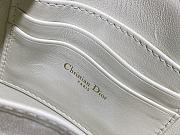 Bagsaaa Dior Saddle Rodeo Pouch White Goatskin - 20 x 15 x 4 cm - 2