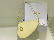 Bagsaaa Dior Saddle Rodeo Pouch Yellow Goatskin - 20 x 15 x 4 cm - 1