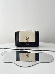 Bagsaaa YSL Kate Small In Nappa Leather Black/White 742580 - 20x13.5x6cm - 1