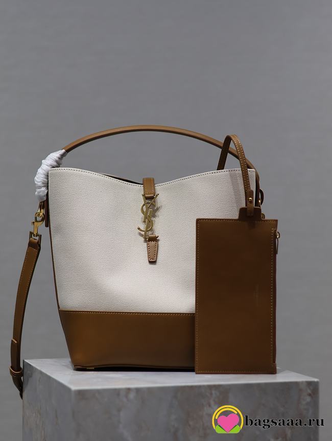 Bagsaaa Le 37 In Canvas And Leather 742828 - 20 X 25 X 16 CM - 1