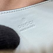 Bagsaaa Gucci GG Marmont Small Shoulder Bag 447632 Pale Green - 24 x 13 x 7cm - 3