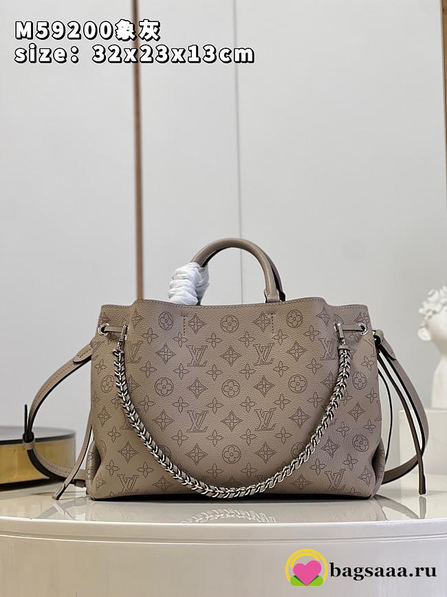 Bagsaaa Louis Vuitton M59201 Bella Tote Galet Gray - 32 x 23 x 13 cm - 1