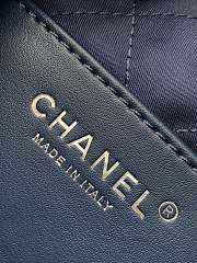 Bagsaaa Chanel 22 Mini Handbag Denim & Silver AS3980 - 20 × 19 × 6 cm - 5