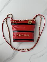 Bagsaaa Chanel 22 Mini Handbag Red & Black AS3980 - 20 × 19 × 6 cm - 5