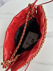 Bagsaaa Chanel 22 Mini Handbag Red & Black AS3980 - 20 × 19 × 6 cm - 2