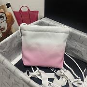 Bagsaaa Chanel 22 Mini Handbag White & Light Pink AS3980 - 20 × 19 × 6 cm - 5