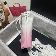 Bagsaaa Chanel 22 Mini Handbag White & Light Pink AS3980 - 20 × 19 × 6 cm - 2